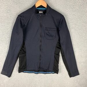 Kitsbow Sastan Cycling Jersey Mens Medium Black All Mountain Long Sleeve Outdoor